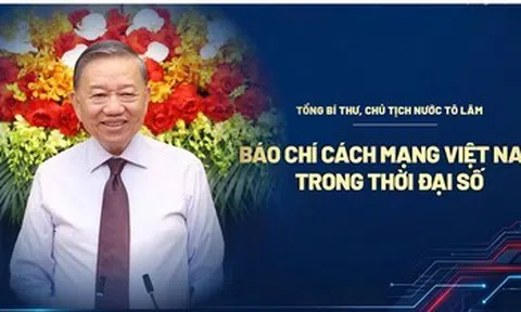 Bài viết của Tổng Bí thư, Chủ tịch nước Tô Lâm: Lời hiệu triệu với tương lai báo chí Việt Nam