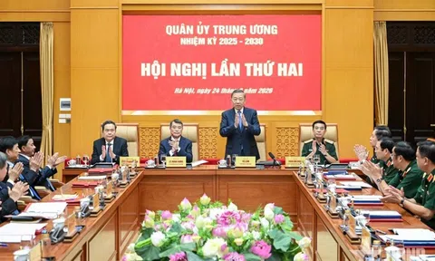 Tổng Bí thư, Chủ tịch nước Tô Lâm chủ trì Hội nghị Quân ủy Trung ương