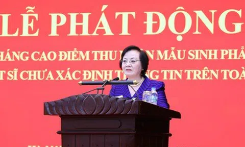 Phát động cao điểm thu nhận ADN, mở thêm cơ hội xác định danh tính liệt sĩ
