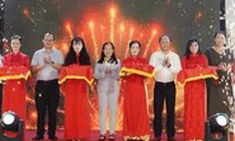 Người dân thích thú tham quan mua sắm tại Tuần lễ văn hóa, ẩm thực và mua sắm Lái Thiêu