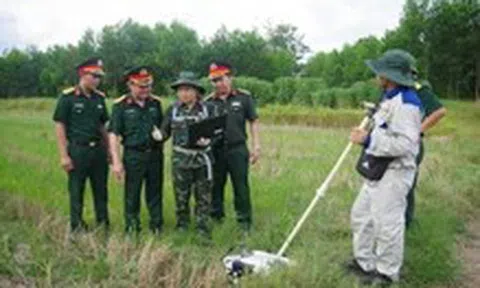 Dùng ra đa xuyên đất khảo sát 4 khu vực nghi có mộ liệt sĩ tập thể ở Quảng Trị