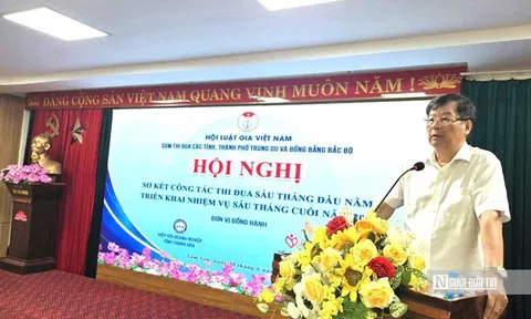 Cụm thi đua số 1, Hội Luật gia Việt Nam tổ chức Hội nghị sơ kết công tác 6 tháng năm 2026