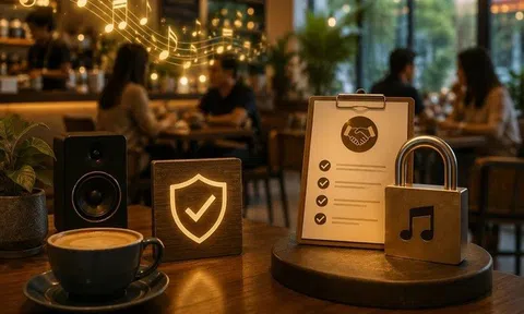 Cách tính phí bản quyền âm nhạc cho các quán cà phê, nhà hàng, áp dụng từ ngày 1/7