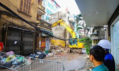 Ngõ 'đau khổ' ở Hà Nội vào giai đoạn giải phóng mặt bằng