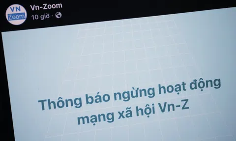Mạng xã hội VN-Zoom đóng cửa
