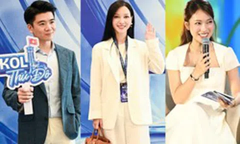 Phó Chủ tịch Đỗ Quang Vinh, doanh nhân Hannah Olala, MC Khánh Vy và các nhà sáng tạo nội dung tham gia Hội nghị KOL và Lễ ra mắt CLB Niềm tin số Thủ đô