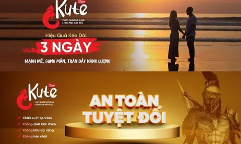 Kute – kẹo ngọt dành cho cánh mày râu – đến từ Malaysia ra mắt tại Việt Nam!