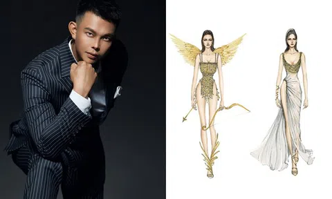 NTK Đỗ Long mang BST lấy cảm hứng từ nữ thần Hy Lạp cổ đại đến Tuần lễ thời trang Quốc tế Việt Nam 2020