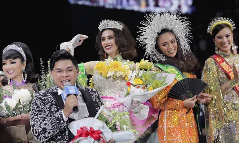 Võ Hoàng Yến đăng quang Hoa hậu sau 12 năm trên sàn diễn AVIFW 2020