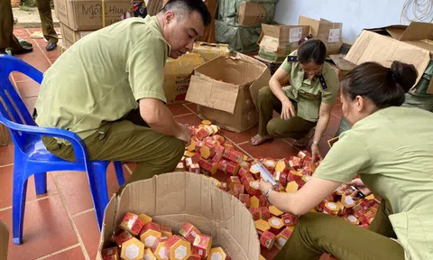 Hà Giang: Thu giữ 20.000 mỹ phẩm nhập lậu