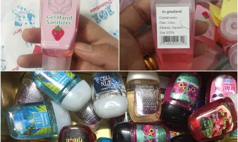 Tràn lan nước rửa tay sát khuẩn mập mờ tiêu chuẩn chất lượng