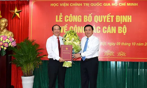 Quyết định bổ nhiệm PGS.TS Lưu Văn An làm Quyền Giám đốc Học viện Báo chí và Tuyên truyền