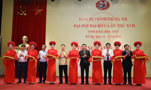 Khai trương Trung tâm báo chí phục vụ Đại hội Đảng bộ Thành phố Hà Nội lần thứ XVII