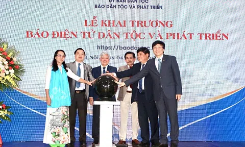 Khai trương Báo điện tử Dân tộc và Phát triển - baodantoc.vn