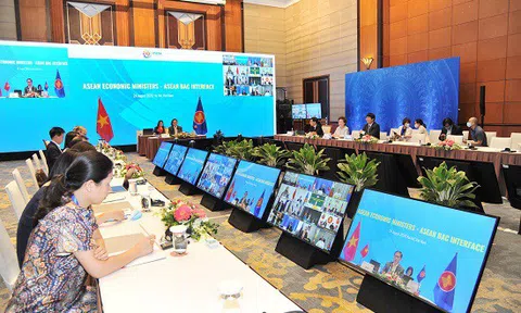 Hội nghị tham vấn trực tuyến của Bộ trưởng Kinh tế ASEAN với Hội đồng tư vấn kinh doanh ASEAN (ASEAN BAC)
