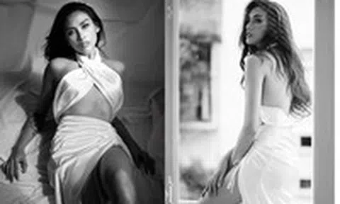 Võ Hoàng Yến diện váy cắt xẻ gợi cảm táo bạo